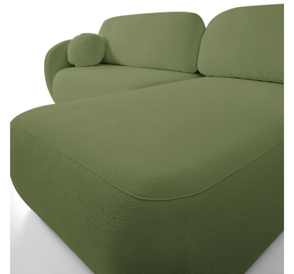 Rohová sedací souprava Onyx (zelená) (P). Akce -25%