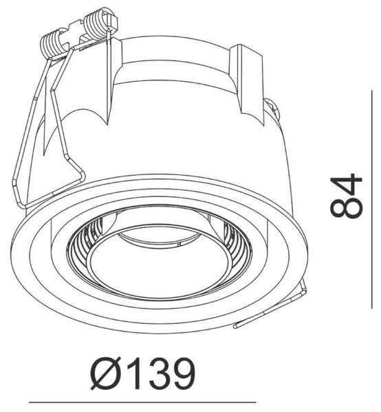 Deko-Light stropní vestavné svítidlo Uni II 33-34V DC 12,00 W 3000 K 1035 lm černá 565361