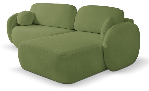 Rohová sedací souprava Onyx (zelená) (P). Akce -25%
