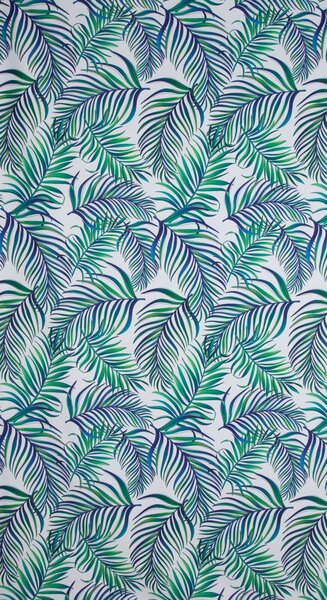 ZÁVĚS NA KROUŽCÍCH PALMS 02 140X250 CM VZOROVANÁ