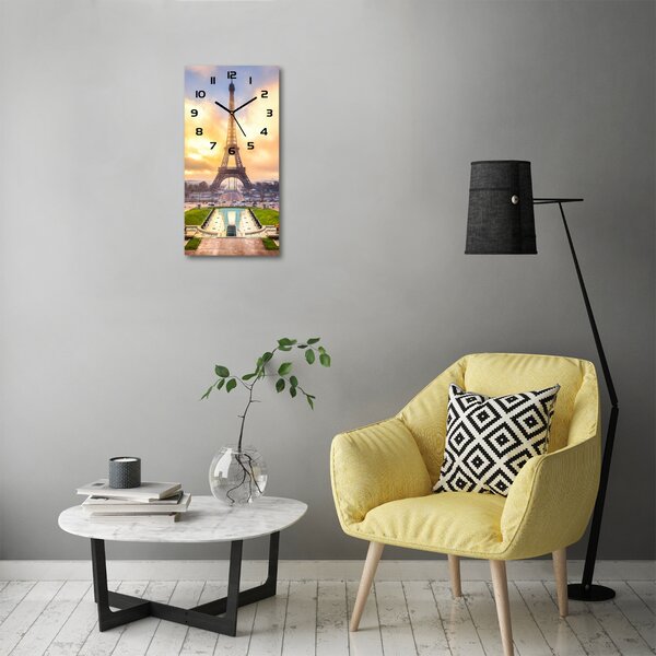 Nástěnné hodiny Eiffelova věž Příž pl_zsp_30x60_c-f_61738045