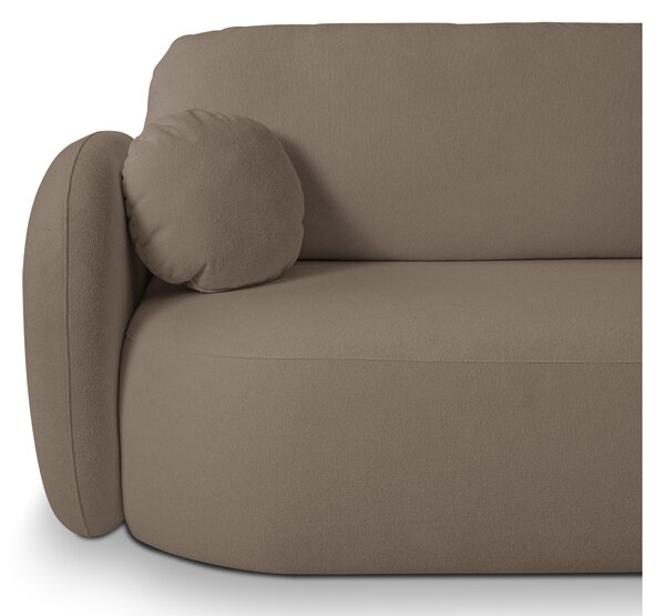 Rohová sedací souprava Onyx (hnědá) (P). Akce -25%