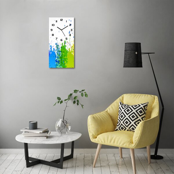 Nástěnné hodiny Abstraktní duha pl_zsp_30x60_c-f_63764616