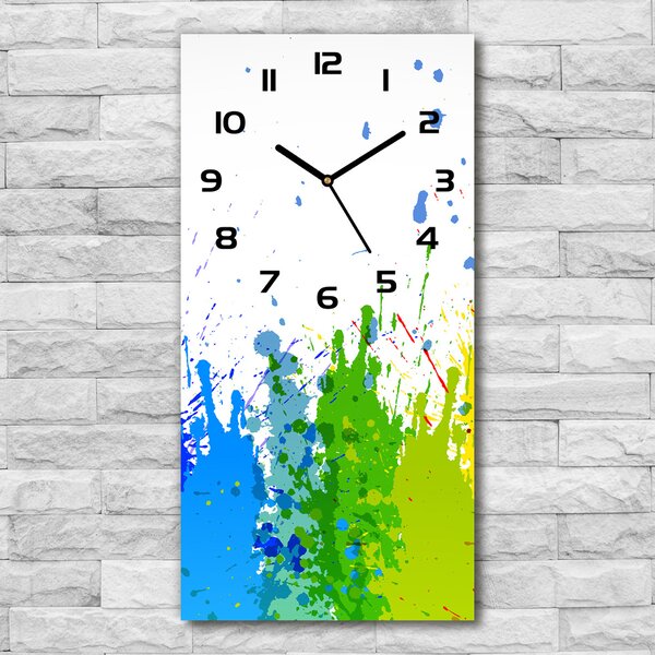 Nástěnné hodiny Abstraktní duha pl_zsp_30x60_c-f_63764616