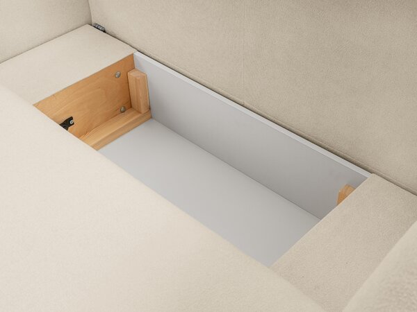 Rohová sedací souprava Onyx (krémová) (L). Akce -25%
