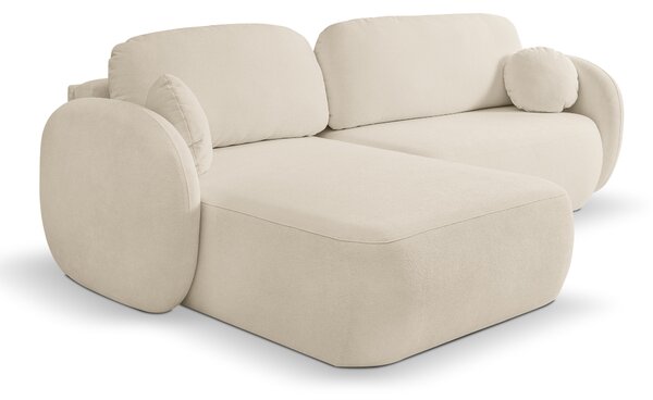 Rohová sedací souprava Onyx (krémová) (L). Akce -25%