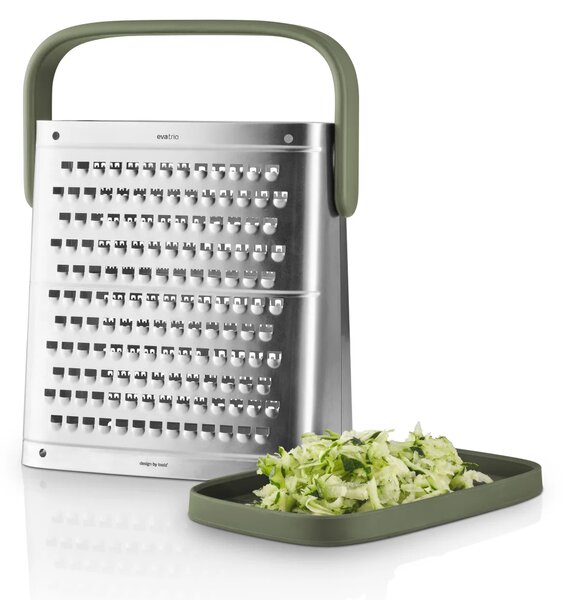 Eva Solo Čtyřhranné struhadlo Green Tools 22,5 cm Eva Trio, zelené