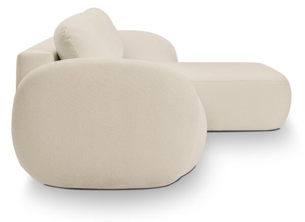 Rohová sedací souprava Onyx (krémová) (P). Akce -25%