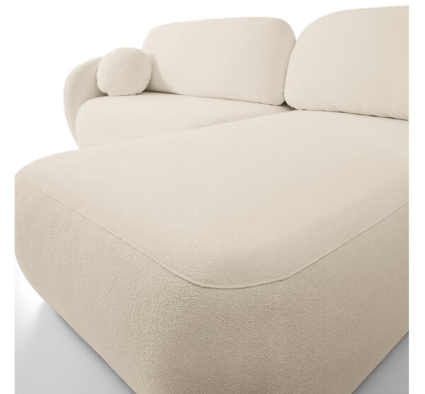 Rohová sedací souprava Onyx (krémová) (P). Akce -25%