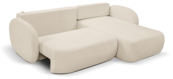 Rohová sedací souprava Onyx (krémová) (P). Akce -25%
