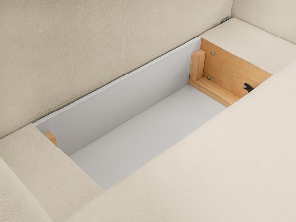 Rohová sedací souprava Onyx (krémová) (P). Akce -25%