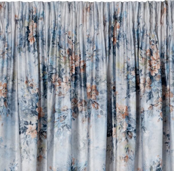 ZATEMŇOVACÍ ZÁVĚS NA PÁSCE MARISA 140X270 CM VZOROVANÁ