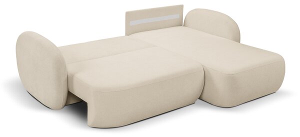 Rohová sedací souprava Onyx (krémová) (P). Akce -25%