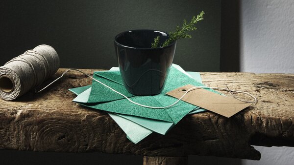 Hrnek X Issey Miyake iittala 0,19 l tmavě zelený *