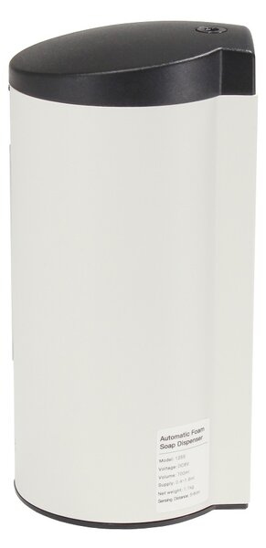 Bezdotykový dávkovač pěnového mýdla Donner Round 700 ml, bílá