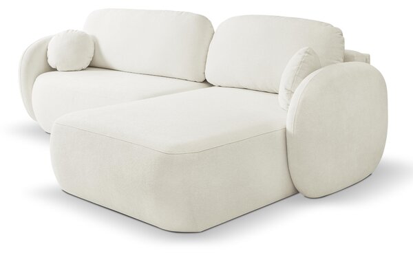 Rohová sedací souprava Onyx (bílá) (P). Akce -25%