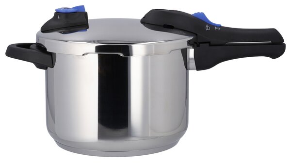 Silvercrest® Tlakový hrnec z nerezové oceli, Ø 22 cm, 6 l (100395543)