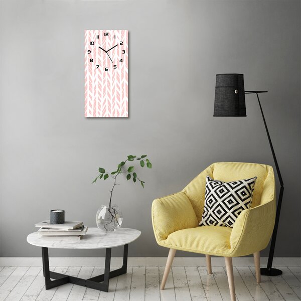 Nástěnné skleněné hodiny Jedlička vzor pl_zsp_30x60_c-f_74383940