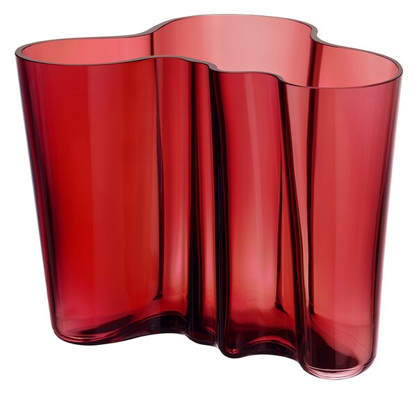 Váza Alvar Aalto Iittala 160 mm červená