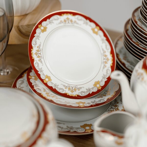 TEMPO-KONDELA GARIDA TYP 2, jídelní sada, set 57 ks, porcelán