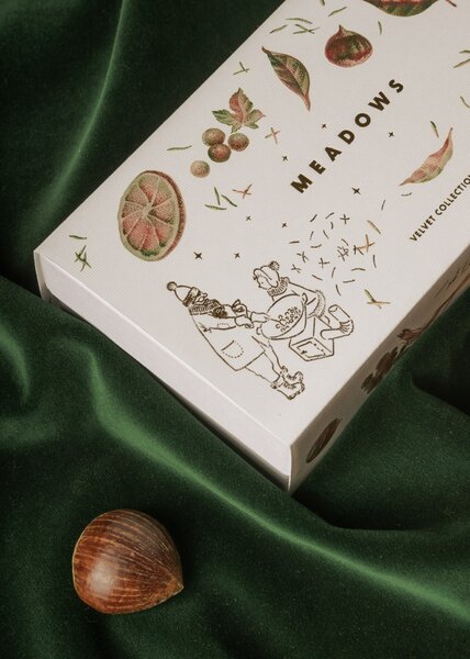 Dárková kolekce svíček Meadows – Velvet Collections 2 × 80 g