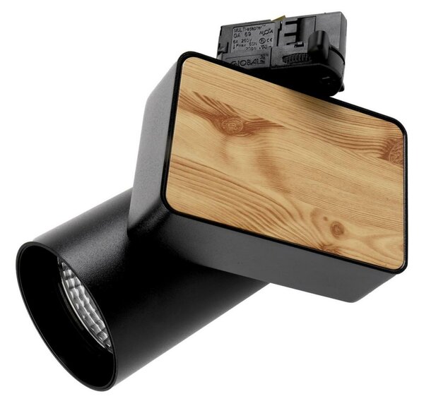 Deko-Light kolejnicový systém 3-fázový 230V Nihal 220-240V AC/50-60Hz 33,00 W 3000 K černá 135 mm 707041