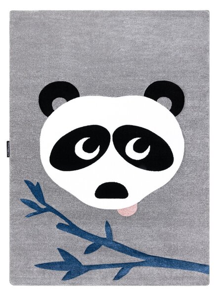 Dywany Łuszczów, Dětský kusový koberec Petit Panda grey, 120x170, šedá, dětský pokoj