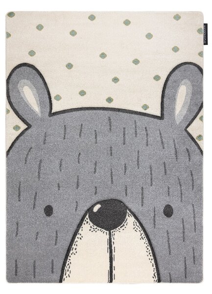 Dywany Łuszczów Dětský kusový koberec Petit Bear cream - 120x170 cm