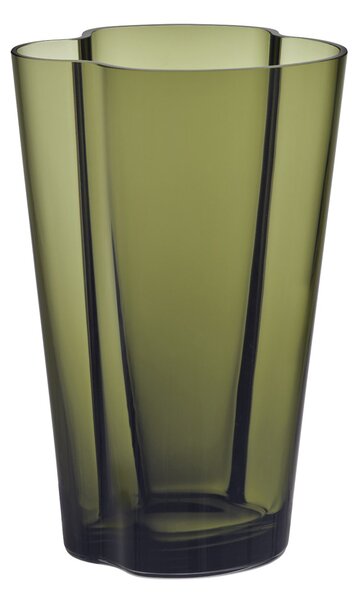 Váza Alvar Aalto 220mm mechově zelená