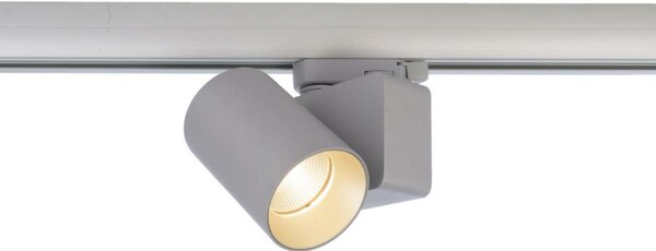 Deko-Light kolejnicový systém 3-fázový 230V Nihal Mini 220-240V AC/50-60Hz 15,00 W 3000 K stříbrná 94 mm 707054