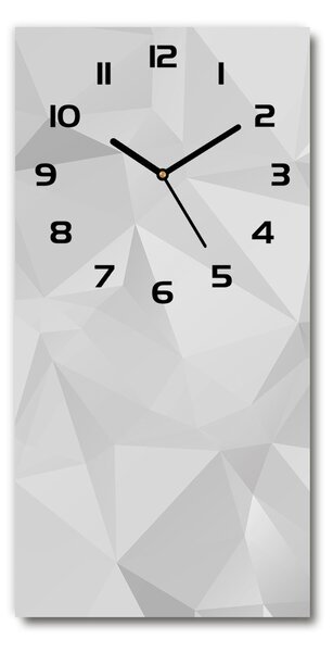 Nástěnné hodiny Abstrakce trojúhelníky pl_zsp_30x60_c-f_81917329