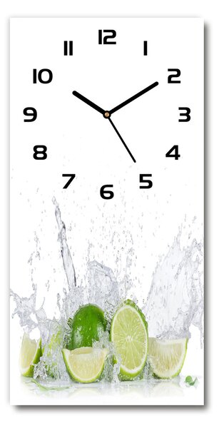 Moderní hodiny nástěnné Limetka pl_zsp_30x60_c-f_82343723