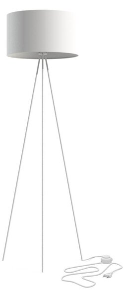 Stojací lampa trojnožka CADILAC, 1xE27, 40W, bílá