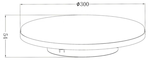 Deko-Light nástěnné a stropní svítidlo Mensae kulaté 220-240V AC/50-60Hz 20,00 W 3000 K 1340 lm tmavěšedá 348072