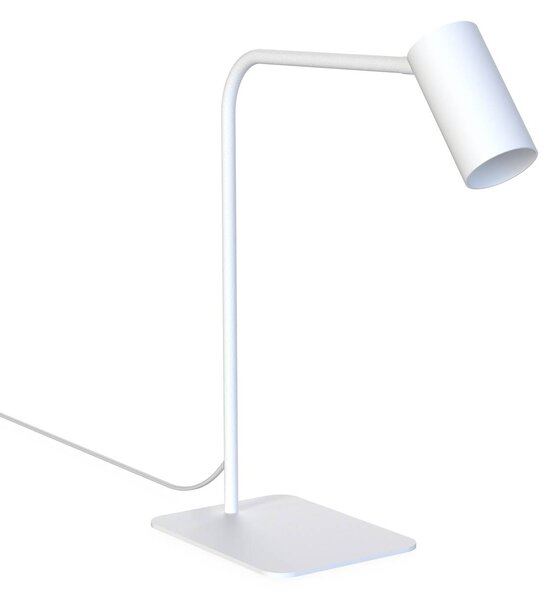 Stolní moderní LED lampa MONO, 1xGU10, 10W, bílá