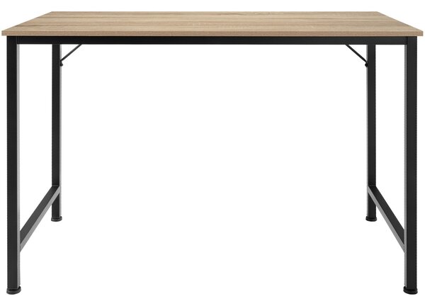 Tectake Psací stůl Jenkins - Industrial světlé dřevo, dub Sonoma, 120 cm