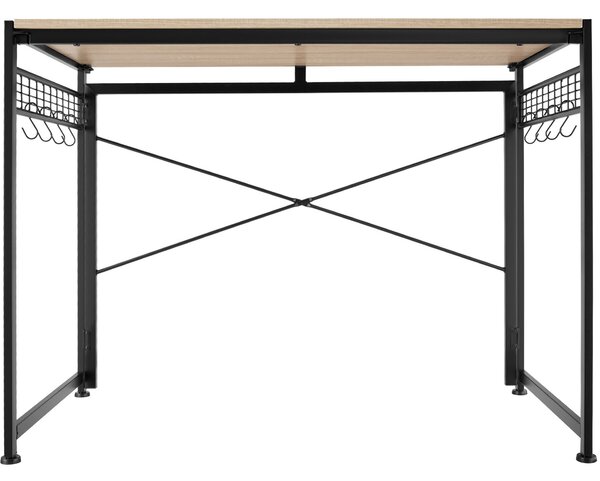 Tectake Psací stůl Paterson 102x51x77cm - Industrial světlé dřevo, dub Sonoma