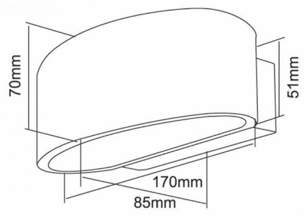Deko-Light nástěnné přisazené svítidlo Arietis 220-240V AC/50-60Hz G9 1x max. 42,00 W 170 mm stříbrná 341189