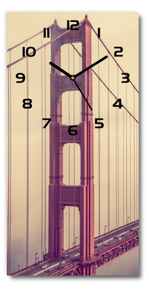 Nástěnné hodiny Most San Francisco pl_zsp_30x60_c-f_85695619