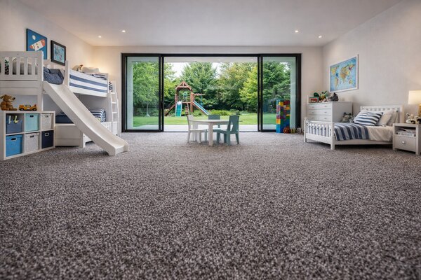 Lano, Metrážový koberec Bloom 273, na míru, šíře 4m,5m, hnědá, ab (mřížka), chodba / předsíň
