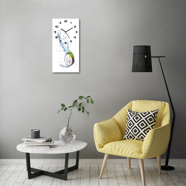 Moderní hodiny nástěnné Kokos pl_zsp_30x60_c-f_85744184
