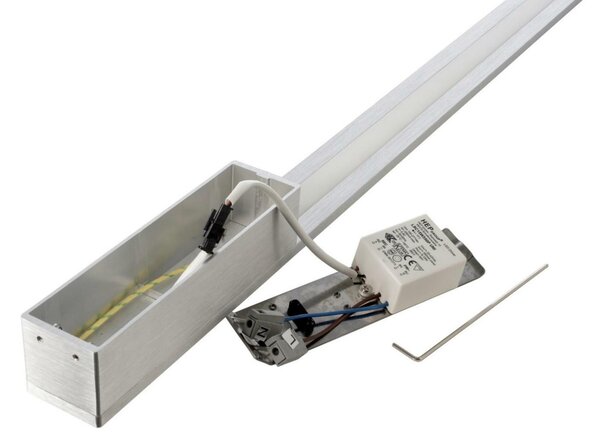Deko-Light nástěnné přisazené svítidlo Larga 910 100-277V AC/50-60Hz 9,00 W 3000 K 770 lm 910 mm stříbrná 341209