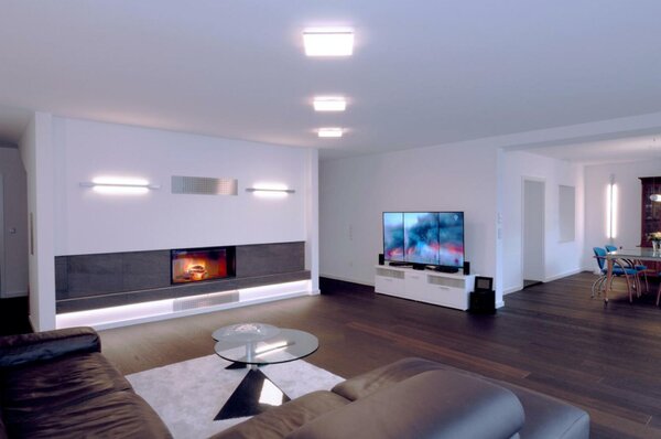 Deko-Light nástěnné přisazené svítidlo Larga 910 100-277V AC/50-60Hz 9,00 W 3000 K 770 lm 910 mm stříbrná 341209