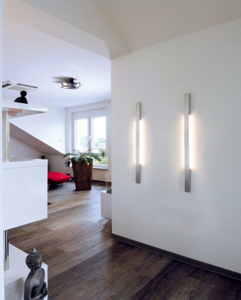 Deko-Light nástěnné přisazené svítidlo Larga 910 100-277V AC/50-60Hz 9,00 W 3000 K 770 lm 910 mm stříbrná 341209