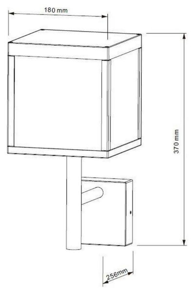 Deko-Light nástěnné přisazené svítidlo Lacertae 110-240V AC/50-60Hz 10,00 W 3000 K 440 lm 180 mm tmavě šedá 731112