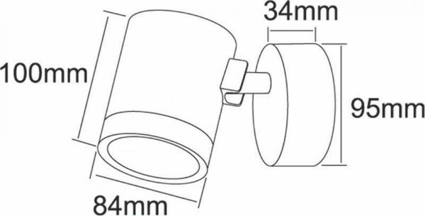 Deko-Light nástěnné přisazené svítidlo Mobby II 220-240V AC/50-60Hz 9,90 W 3000 K 810 lm tmavě šedá 731021