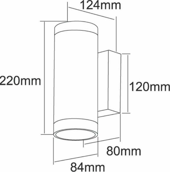 Deko-Light nástěnné přisazené svítidlo Mobby II Double 220-240V AC/50-60Hz 19,90 W 3000 K 1620 lm 84 mm tmavě šedá 731071