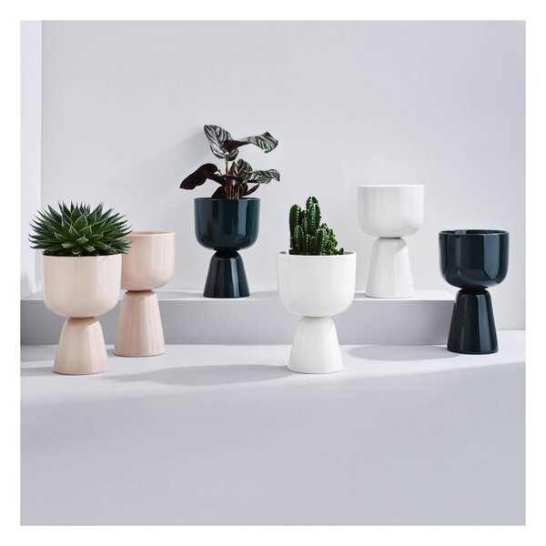 Květináč Nappula iittala vysoký tmavě zelený *