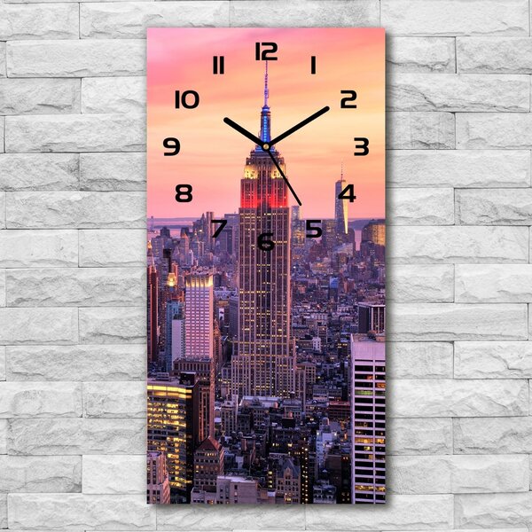 Nástěnné hodiny New York západ pl_zsp_30x60_c-f_89776597
