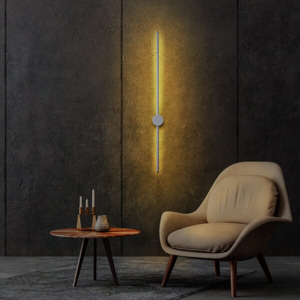 Opviq Nástěnné LED svítidlo Sword II šedé